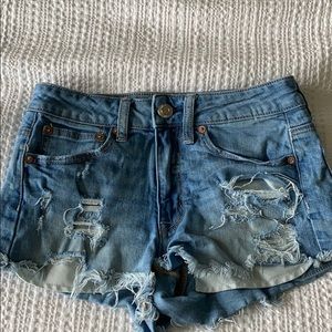 american eagle shorts size 2